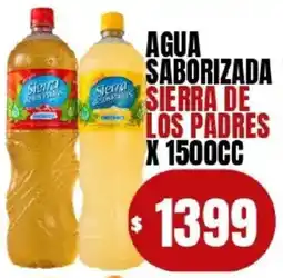 Supermercados Mariano Max Sierra de los padres agua saborizada oferta