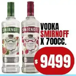 Supermercados Mariano Max Smirnoff vodka oferta