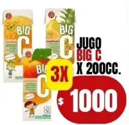 Supermercados Mariano Max Big C jugo oferta