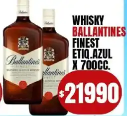 Supermercados Mariano Max Ballantines whisky finest oferta