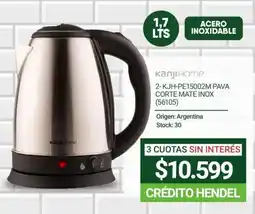 Hendel Kanjihome pava corte mate inox oferta