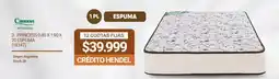 Hendel Cannon 2- princess 0.80 x 1.90 x 20 espuma oferta