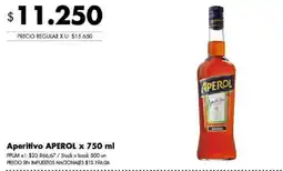 Disco Aperol aperitivo oferta