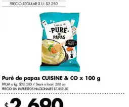 Disco Cuisine & Co puré de papas oferta