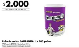 Disco Campanita rollo de cocina oferta