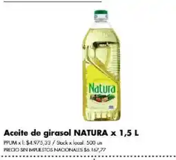 Disco Natura aceite de girasol oferta