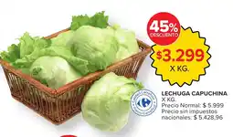 Carrefour Lechuga capuchina oferta