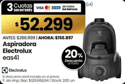 Changomas Electrolux aspiradora eas41 oferta