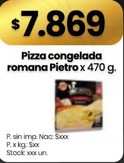 Changomas Pietro pizza congelada romana oferta