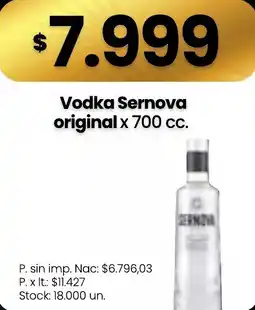 Changomas Vodka sernova original oferta
