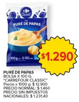 Carrefour Express Carrefour classic puré de papas oferta