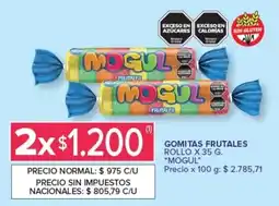 Carrefour Express Mogul gomitas frutales oferta