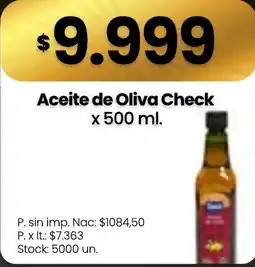 Changomas Check aceite de oliva oferta