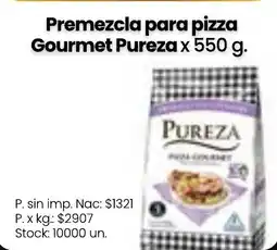 Changomas Pureza premezcla para pizza gourmet oferta
