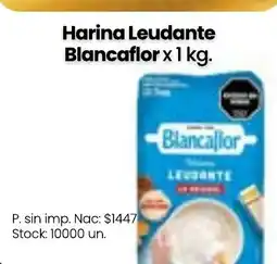 Changomas Blancaflor harina leudante oferta