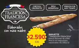Carrefour Tradición francesa baguette oferta