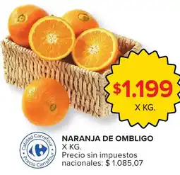 Carrefour Naranja de ombligo oferta
