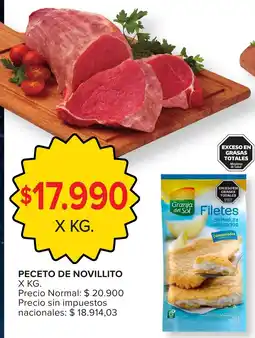 Carrefour Peceto de novillito oferta
