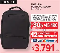 Carrefour Mochila portanotebook oferta