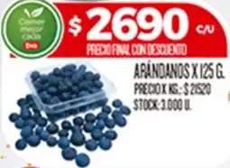 Supermercados DIA Arándanos oferta