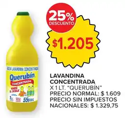 Carrefour Querubín lavandina concentrada oferta