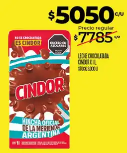 Supermercados DIA Cindor leche chocolatada oferta