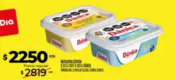 Supermercados DIA Dánica margarina dorada x 210 g / soft x 200 g oferta