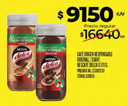 Supermercados DIA Nescafe dolca cafe origen responsable oferta