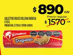 Supermercados DIA Terrabusi galletitas dulces rellena duquesa oferta