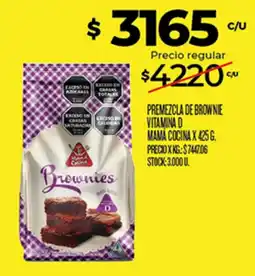 Supermercados DIA Mama cocina premezcla de brownie oferta