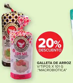 Carrefour Macrobiótica galleta de arroz oferta