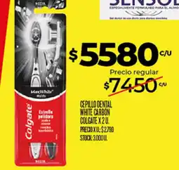 Supermercados DIA Colgate cepillo dental white carbon oferta