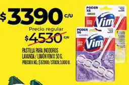 Supermercados DIA Vim pastilla para inodoros lavanda / limón oferta