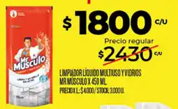 Supermercados DIA Mr Musculo limpiador liquido multiuso y vidrios oferta