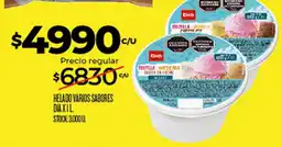 Supermercados DIA Dia helado varios sabores oferta