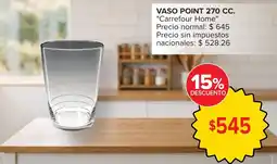 Carrefour Carrefour Home vaso point oferta