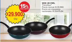 Carrefour Carrefour wok oferta