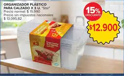 Carrefour Star organizador de calzado oferta