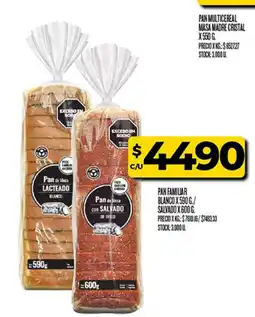 Supermercados DIA Pan familiar blanco con salvado de trigo oferta