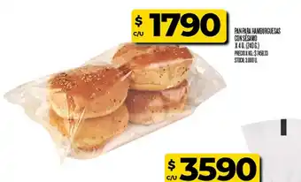 Supermercados DIA Pan para hamburguesas con sesamo oferta
