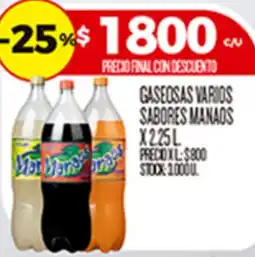 Supermercados DIA Gaseosas varios sabores manaos oferta