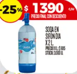 Supermercados DIA Soda en sifón dia oferta