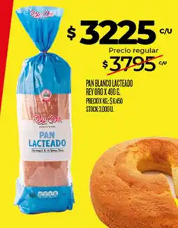 Supermercados DIA Rey oro pan lacteado oferta