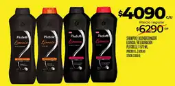 Supermercados DIA Plusbelle shampoo acondicionador esencia restauracion oferta
