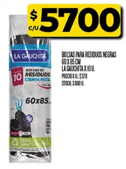 Supermercados DIA La gauchita bolsas de residuos oferta