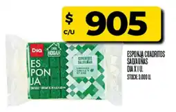Supermercados DIA Dia esponja oferta