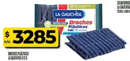 Supermercados DIA La gauchita broches plásticos oferta