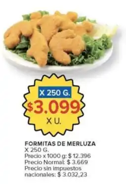Carrefour Market Formitas de merluza oferta
