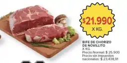 Carrefour Market Bife de chorizo de novillito oferta