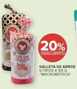 Carrefour Market Macrobiótica galleta de arroz oferta